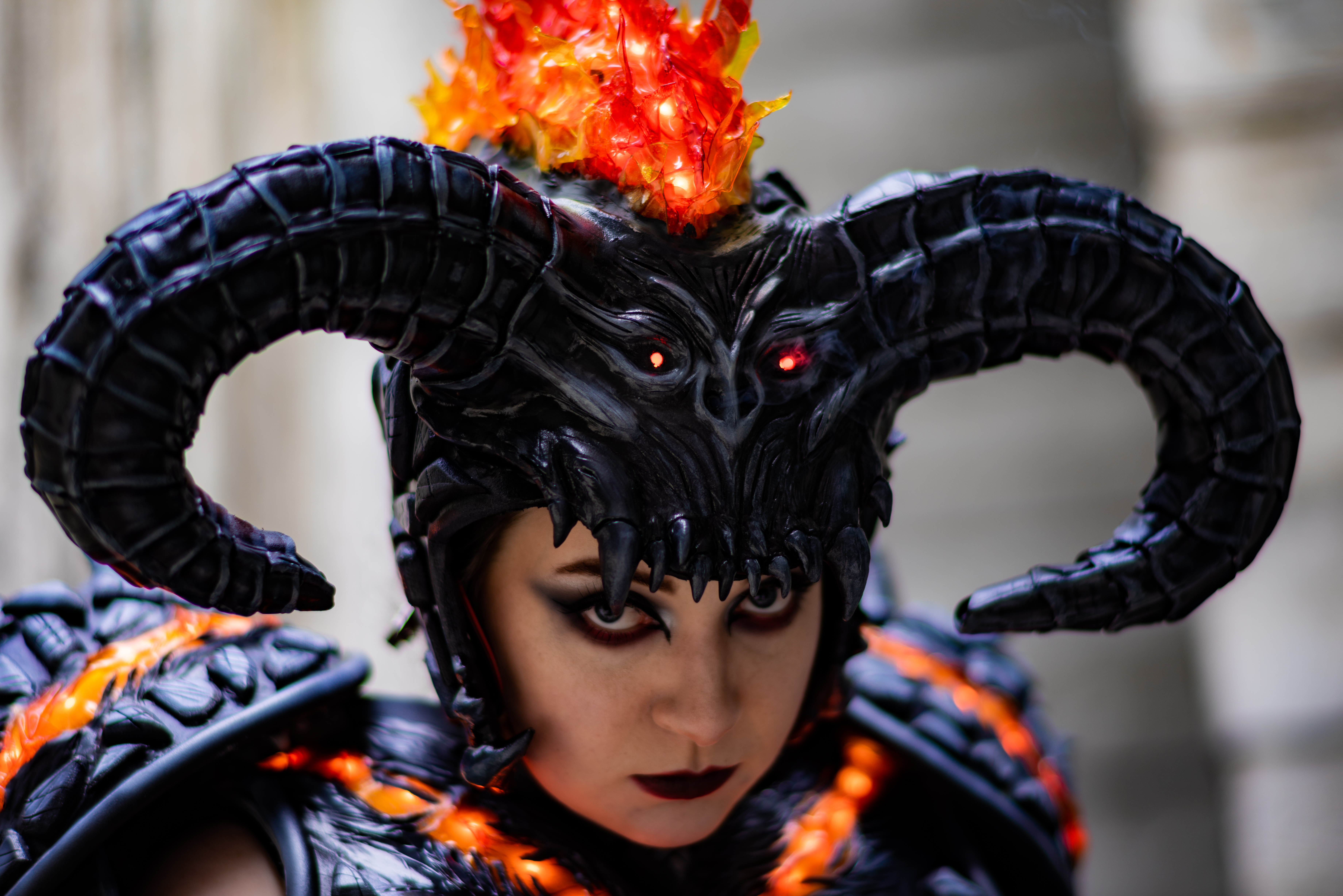 Balrog costume portrait